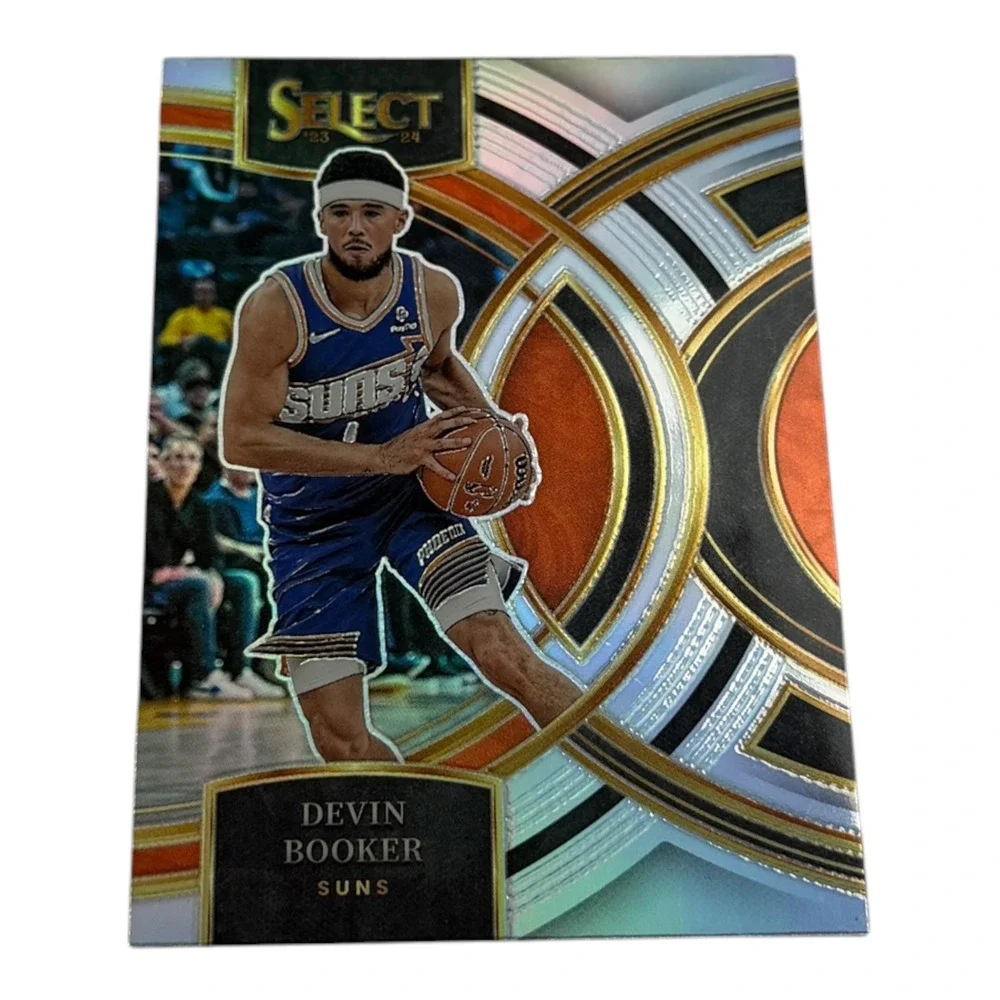 2023-24 Panini Select Devin Booker Phoenix Suns Premier Level Silver Prizm #143